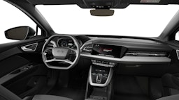 musta Audi Q4 e-tron 2025 kuva 8.