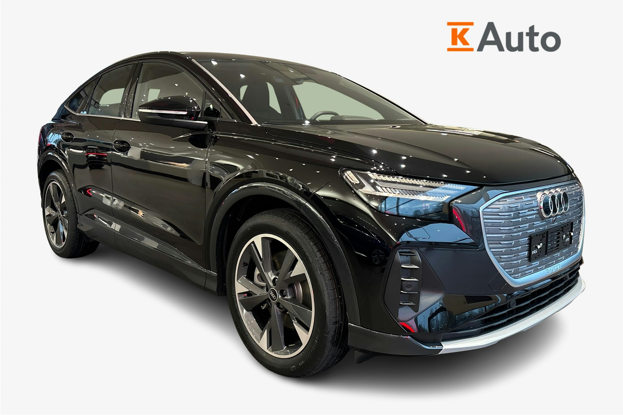 musta Audi Q4 e-tron 2025 kuva 1.