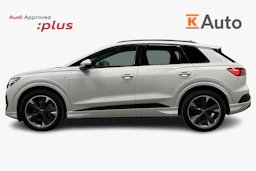valkoinen Audi Q4 e-tron 2025 kuva 5.