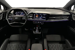 valkoinen Audi Q4 e-tron 2025 kuva 7.