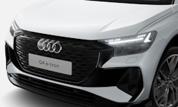 valkoinen Audi Q4 e-tron 2025 kuva 5.