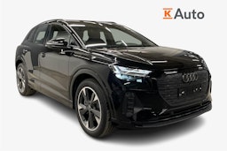 musta Audi Q4 e-tron 2025 kuva 1.