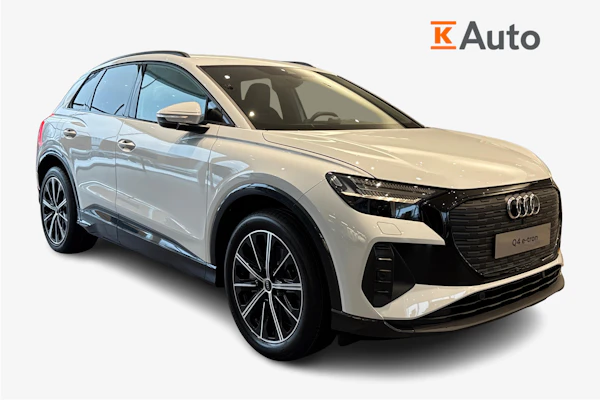 Audi Q4 e-tron 45 e-tron quattro Vorsprung Edition | S line -sisätilapak. mustalla kangas-/keinonahka verhoilulla |