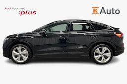 musta Audi Q4 e-tron 2025 kuva 6.