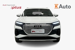 valkoinen Audi Q4 e-tron 2025 kuva 5.
