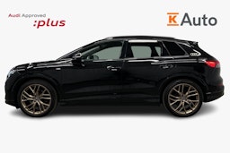 musta Audi Q4 e-tron 2025 kuva 6.