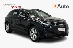 musta Audi Q4 e-tron 2025 kuva 1.