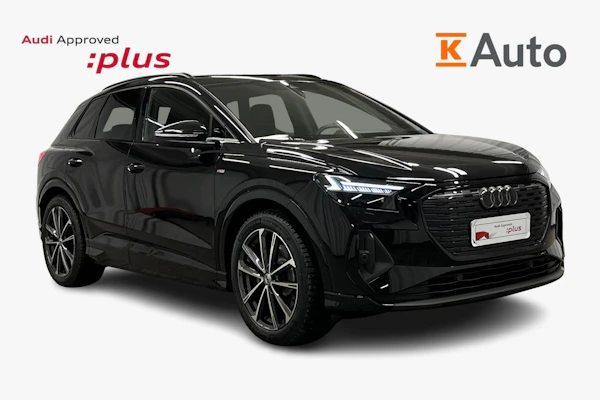 Audi Q4 e-tron 55 e-tron quattro S line edition | Audi jatkotakuu: 28.8.2029 / 100 000km | Audi Approved :plus 36kk
