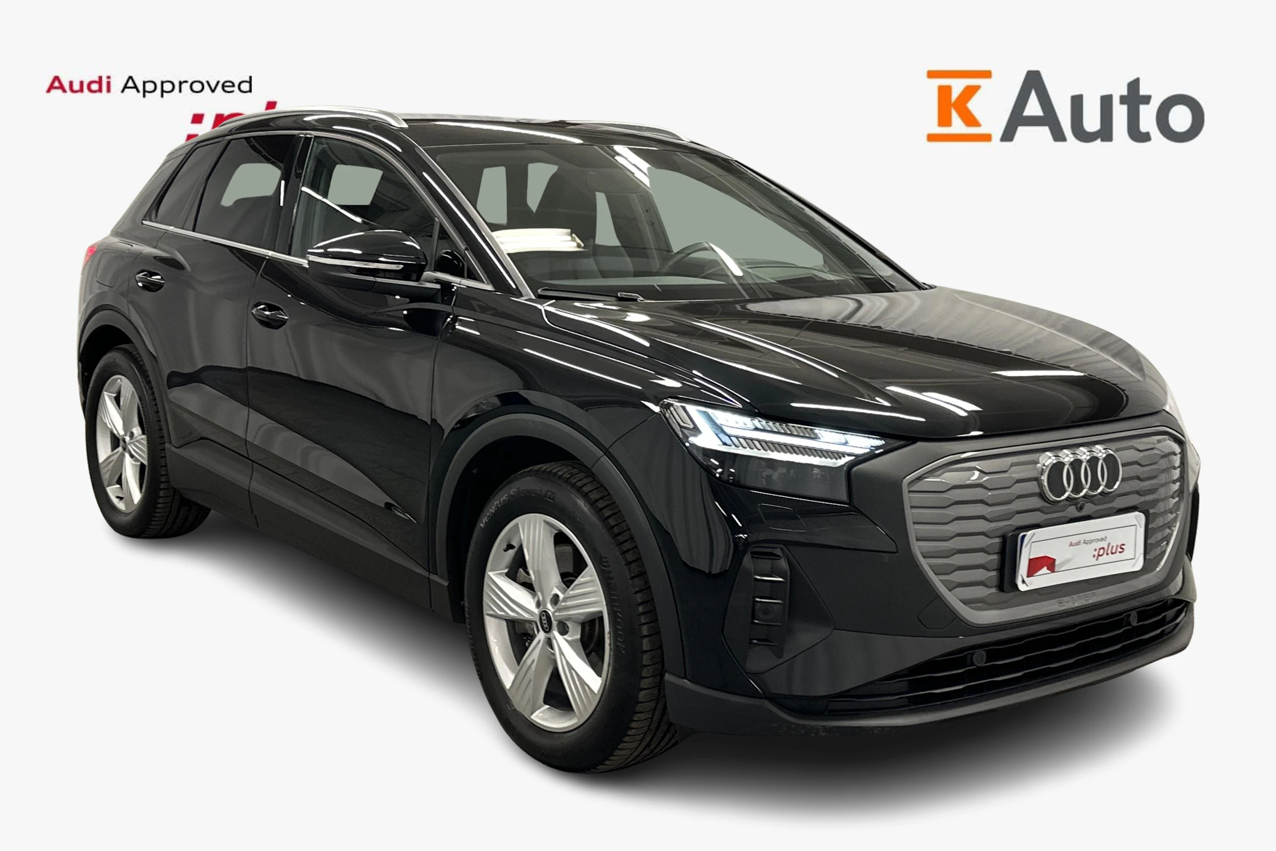 musta Audi Q4 e-tron 2025 kuva 1.