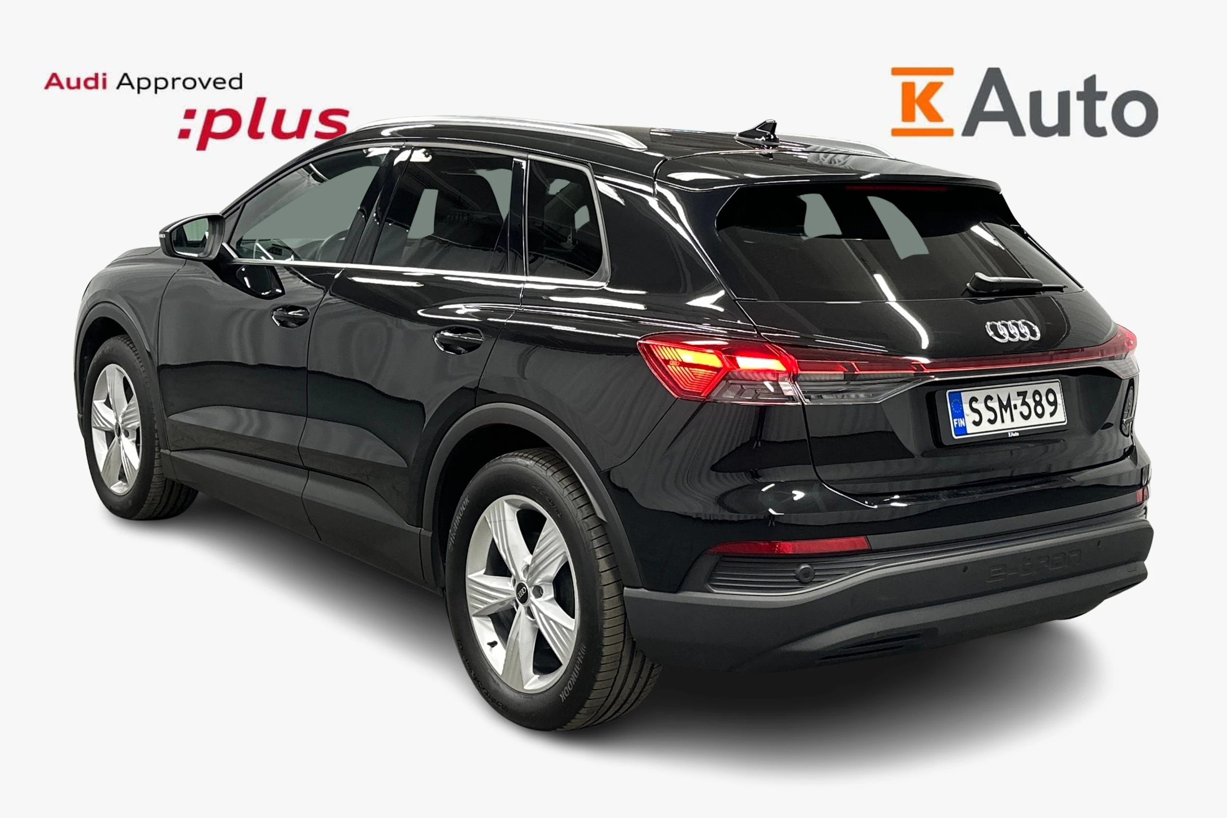 musta Audi Q4 e-tron 2025 kuva 2.