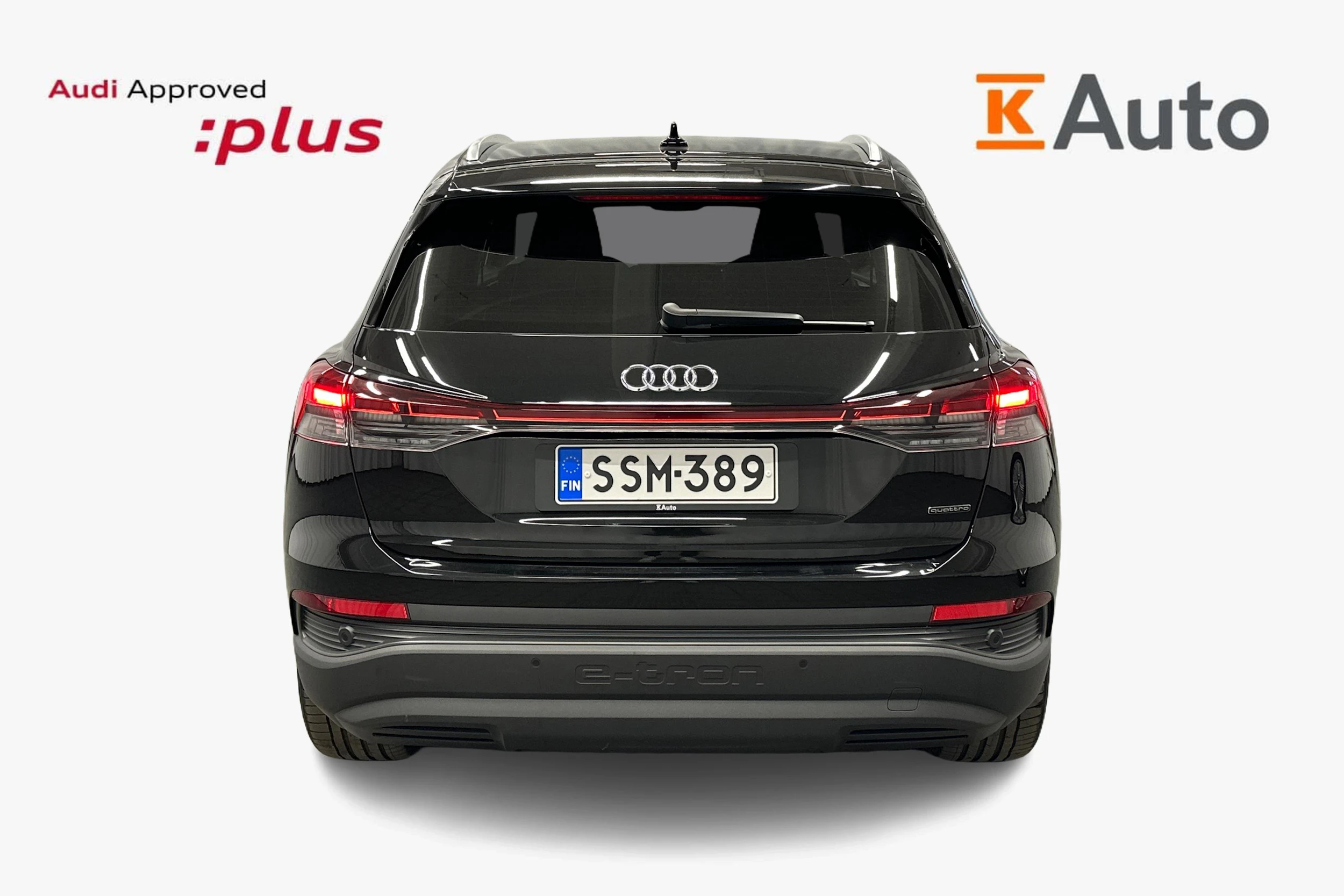 musta Audi Q4 e-tron 2025 kuva 3.