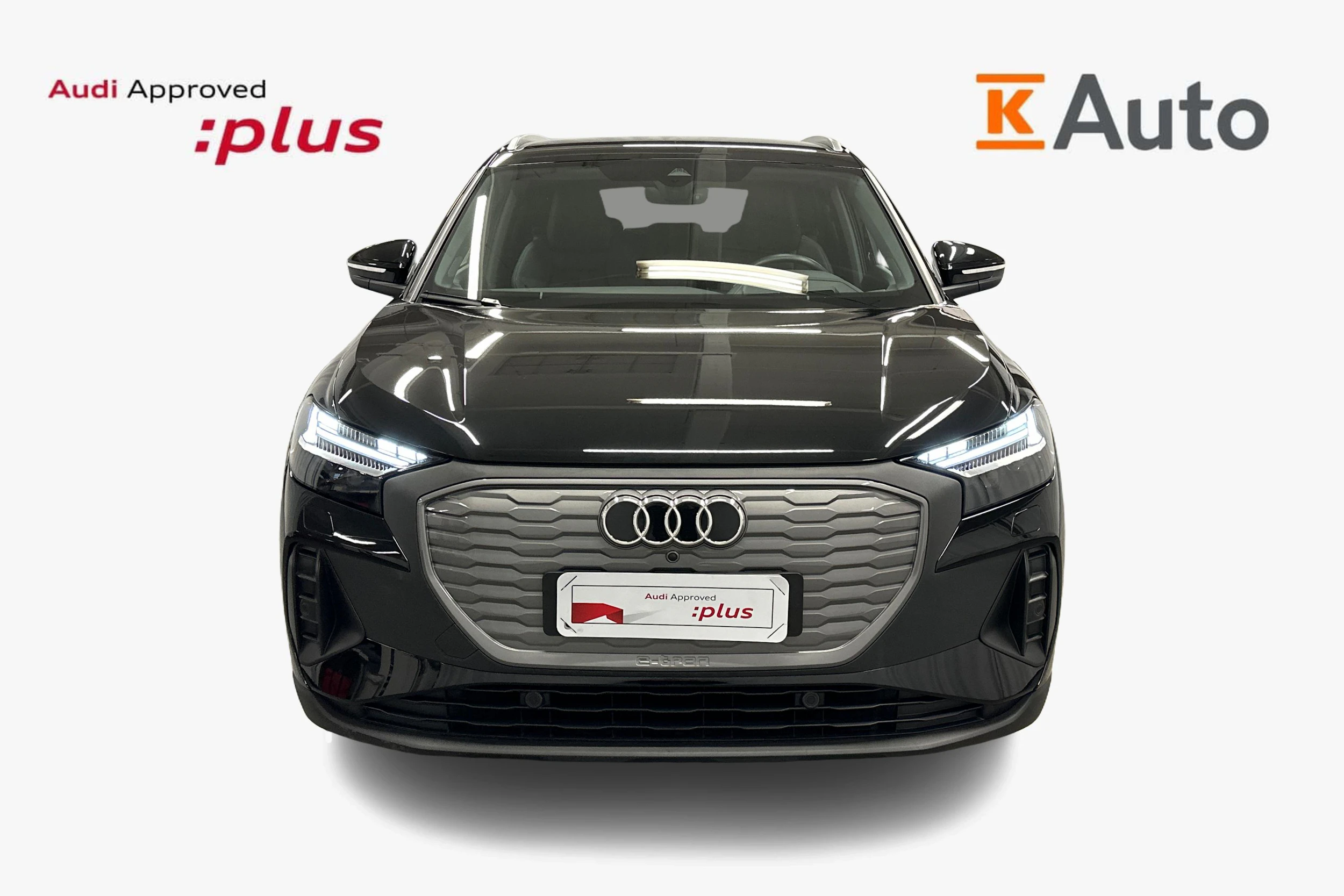 musta Audi Q4 e-tron 2025 kuva 4.