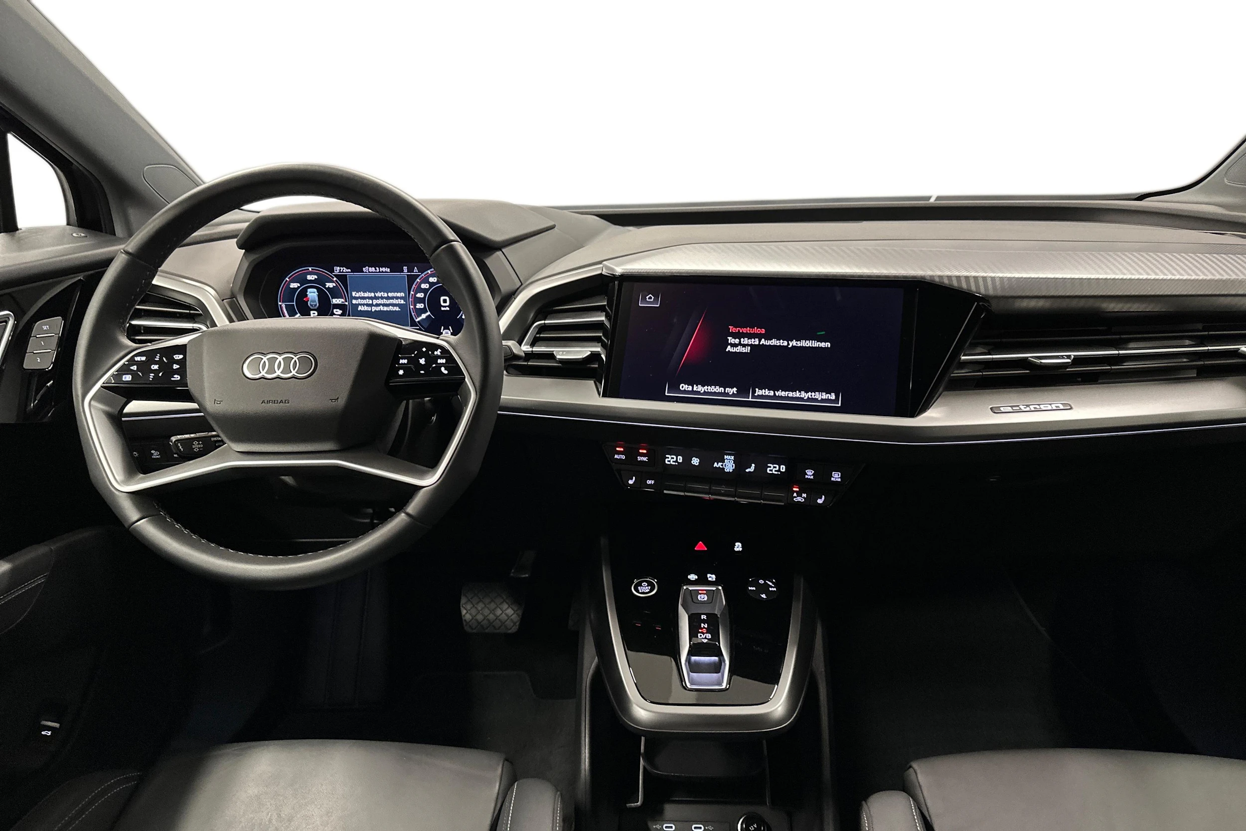 musta Audi Q4 e-tron 2025 kuva 7.