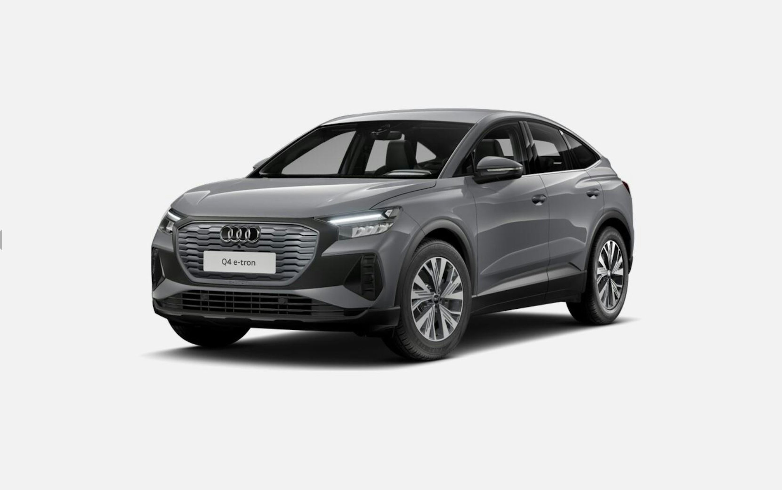 harmaa Audi Q4 e-tron 2025 kuva 1.