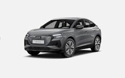 harmaa Audi Q4 e-tron 2025 kuva 1.
