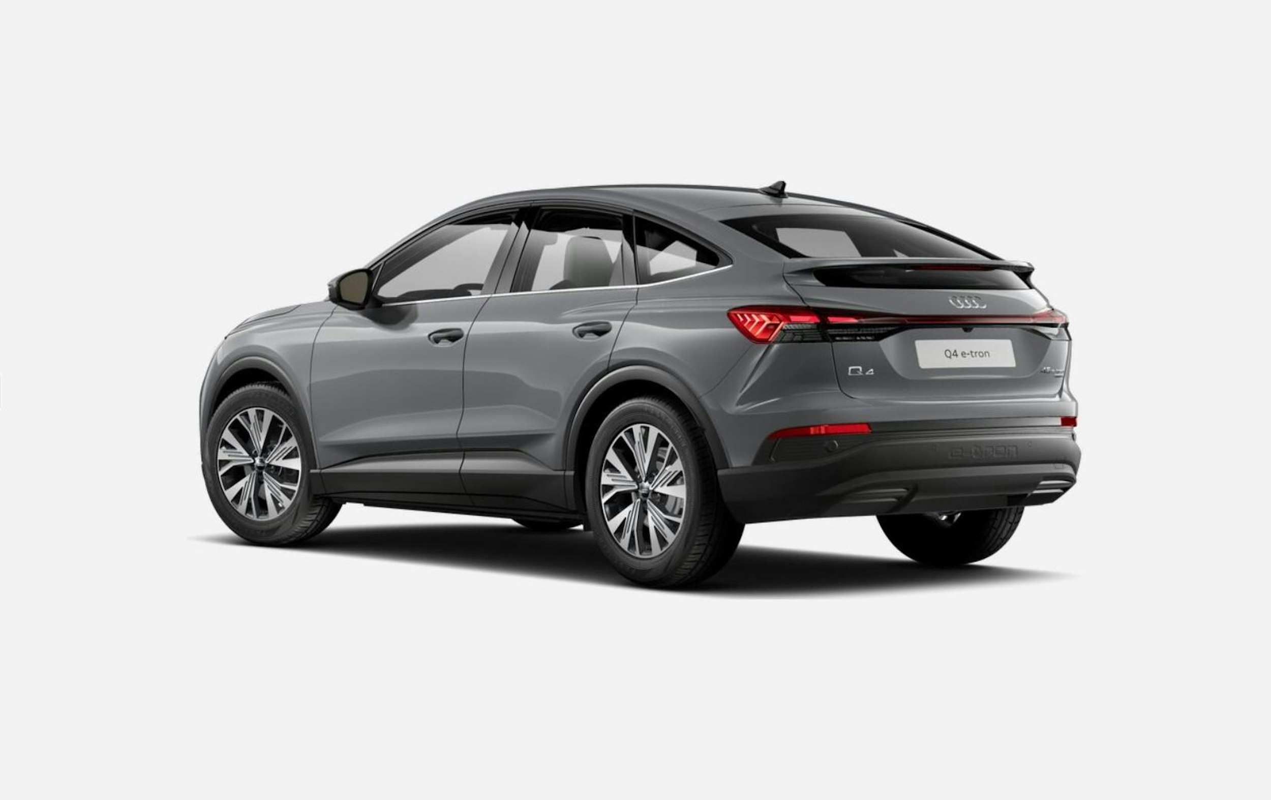 harmaa Audi Q4 e-tron 2025 kuva 4.