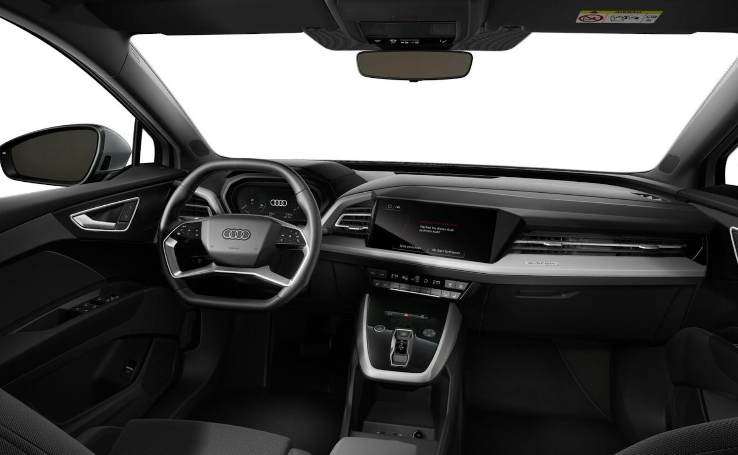 harmaa Audi Q4 e-tron 2025 kuva 6.
