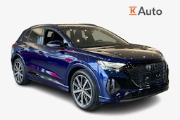 sininen Audi Q4 e-tron 2025 kuva 1.