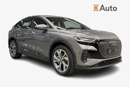 harmaa Audi Q4 e-tron 2025 kuva 1.