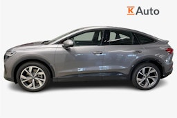 harmaa Audi Q4 e-tron 2025 kuva 6.
