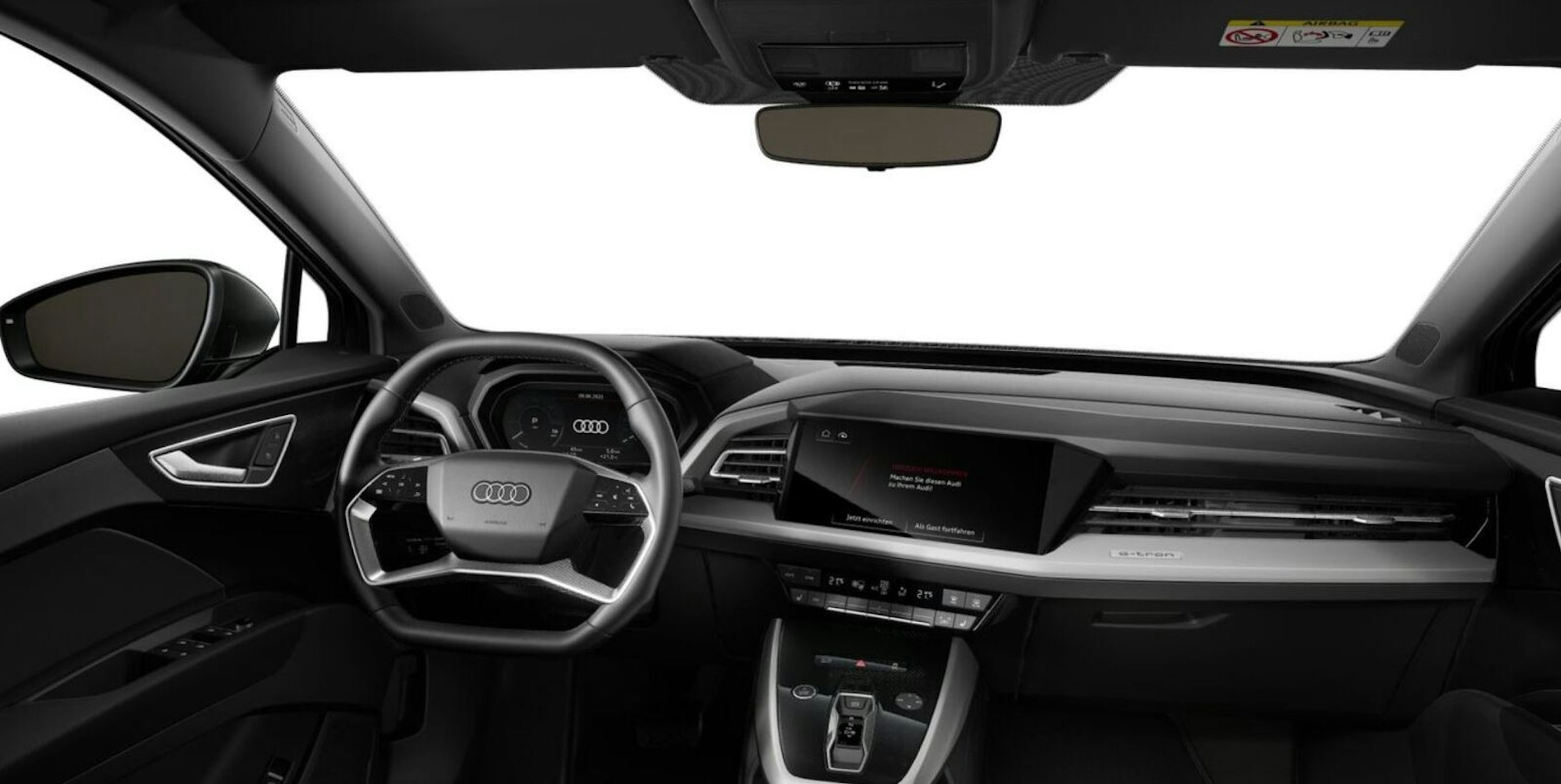 musta Audi Q4 e-tron 2025 kuva 4.