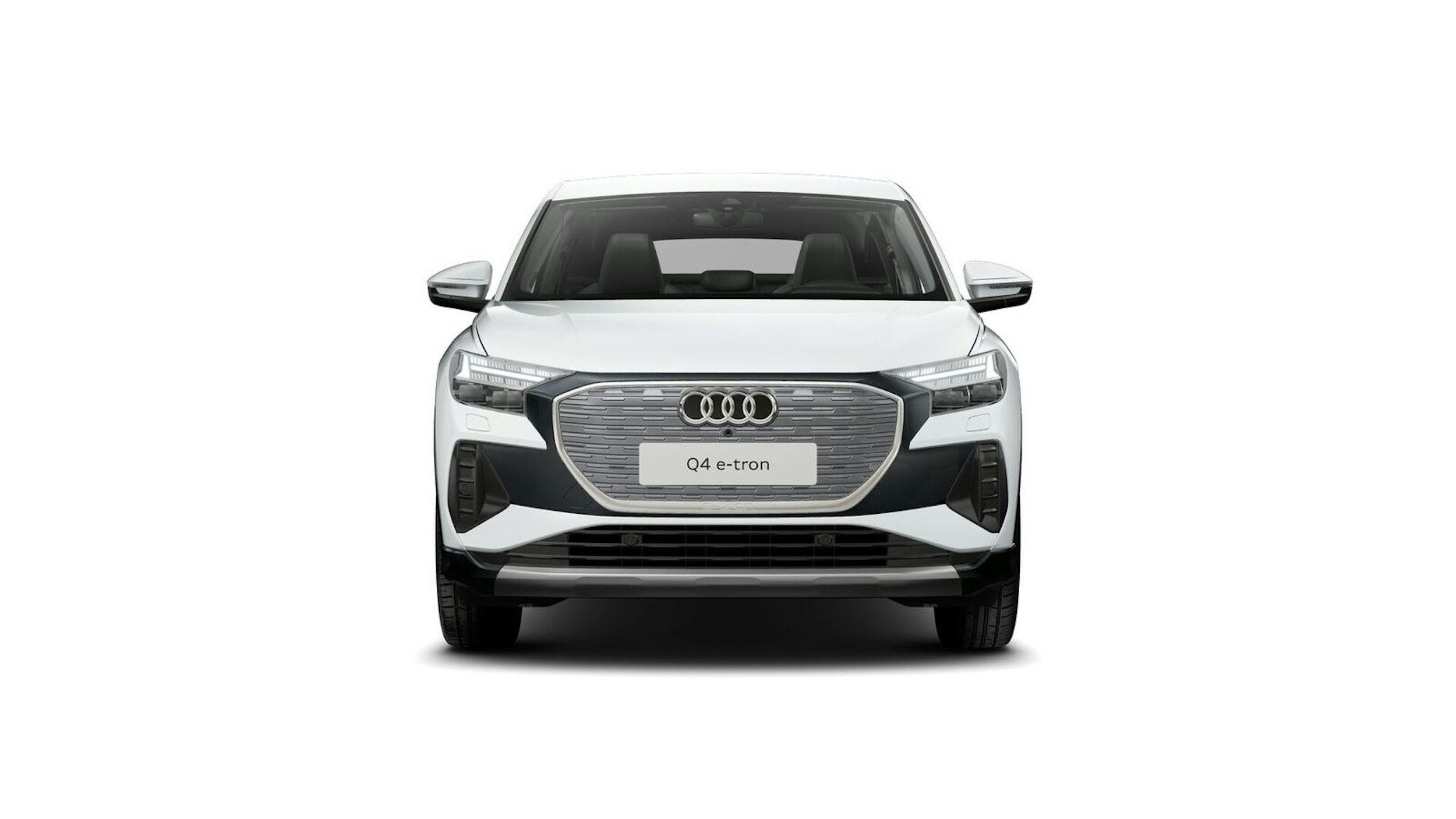 valkoinen Audi Q4 e-tron 2025 kuva 3.