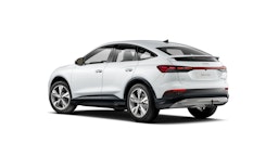 valkoinen Audi Q4 e-tron 2025 kuva 5.