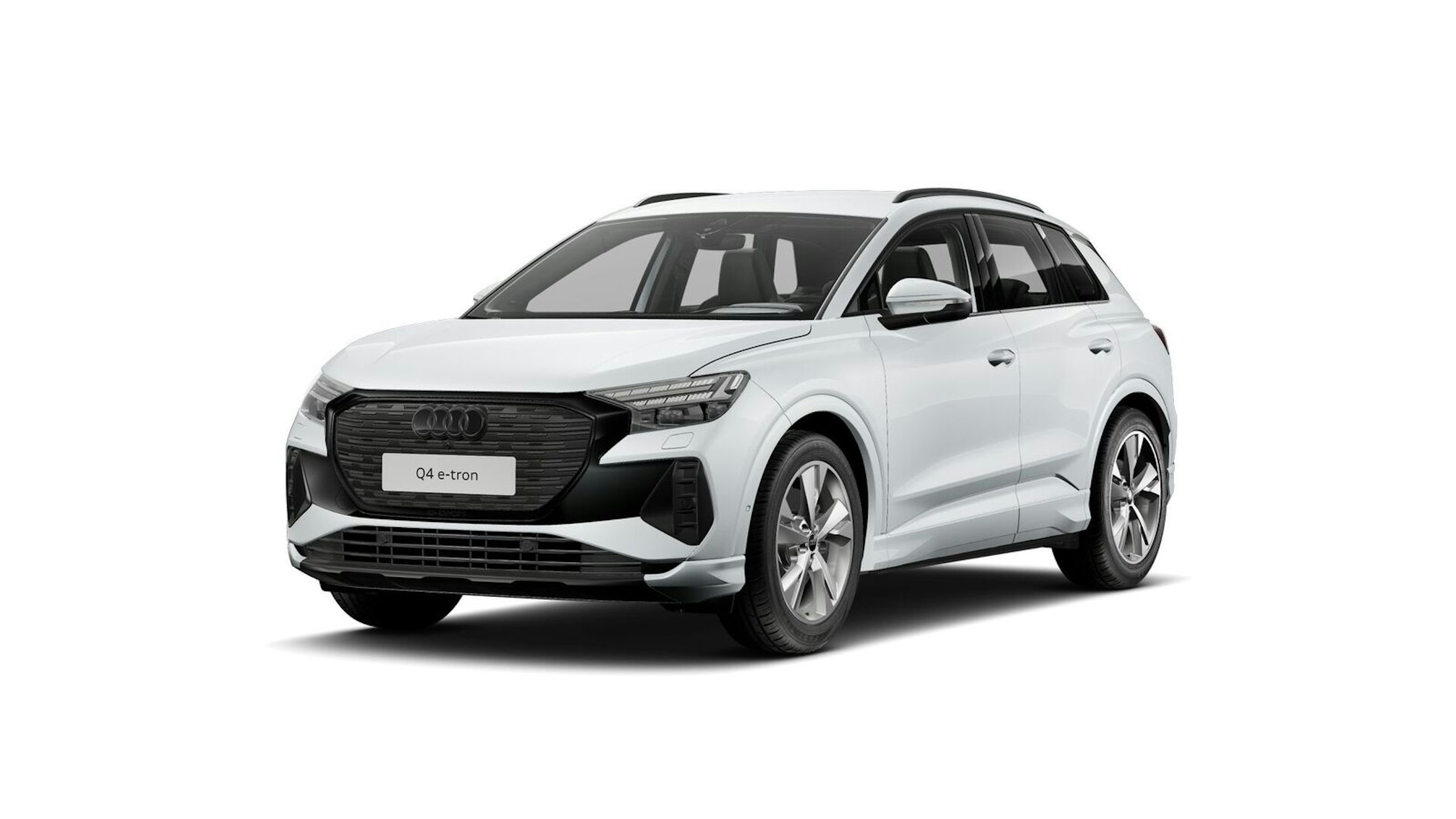 met. valkoinen Audi Q4 e-tron 2025 kuva 1.