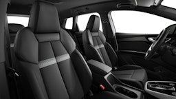 met. valkoinen Audi Q4 e-tron 2025 kuva 6.