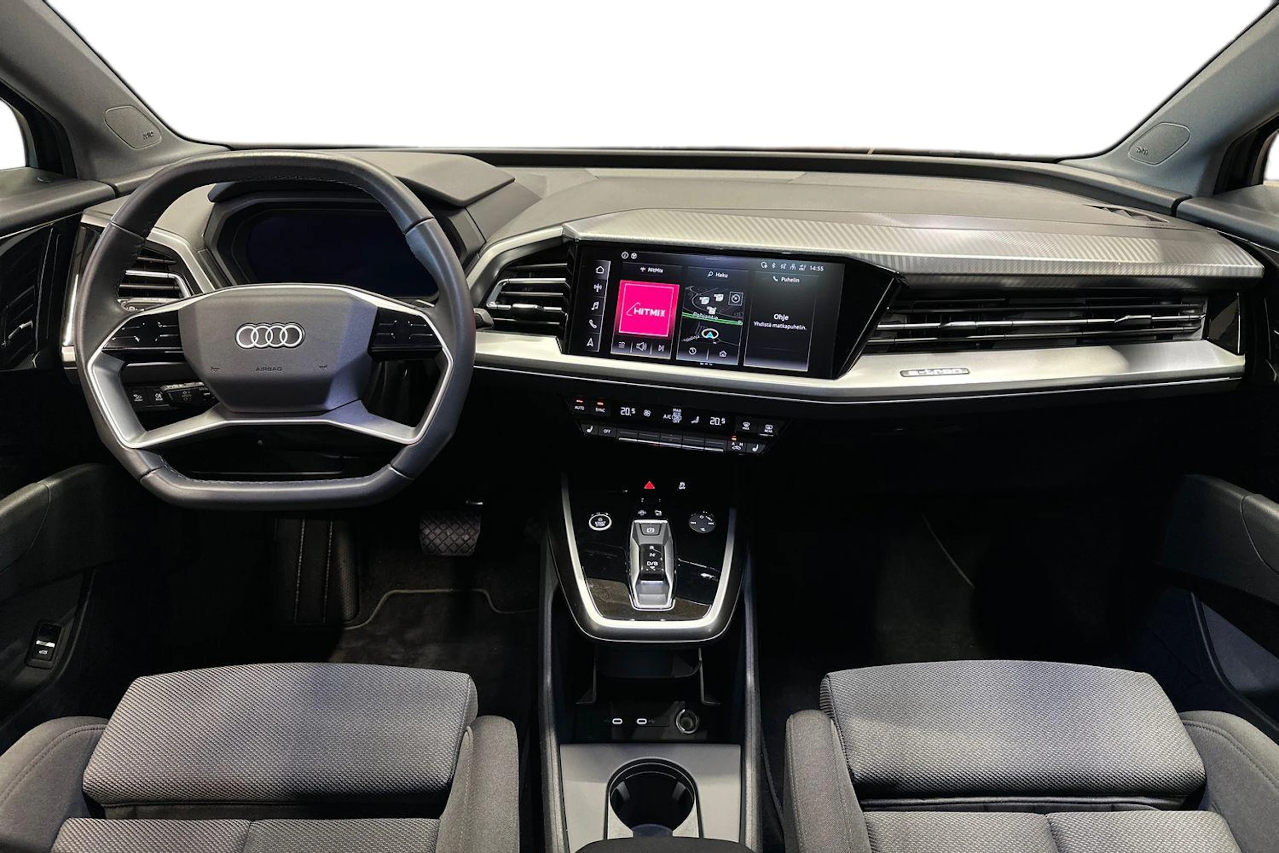 musta Audi Q4 e-tron 2025 kuva 7.