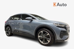 sininen Audi Q4 e-tron 2025 kuva 1.