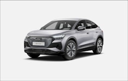 met. harmaa Audi Q4 e-tron 2025 kuva 1.