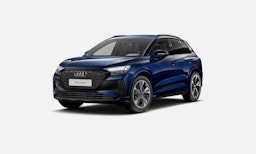 sininen Audi Q4 e-tron 2025 kuva 1.