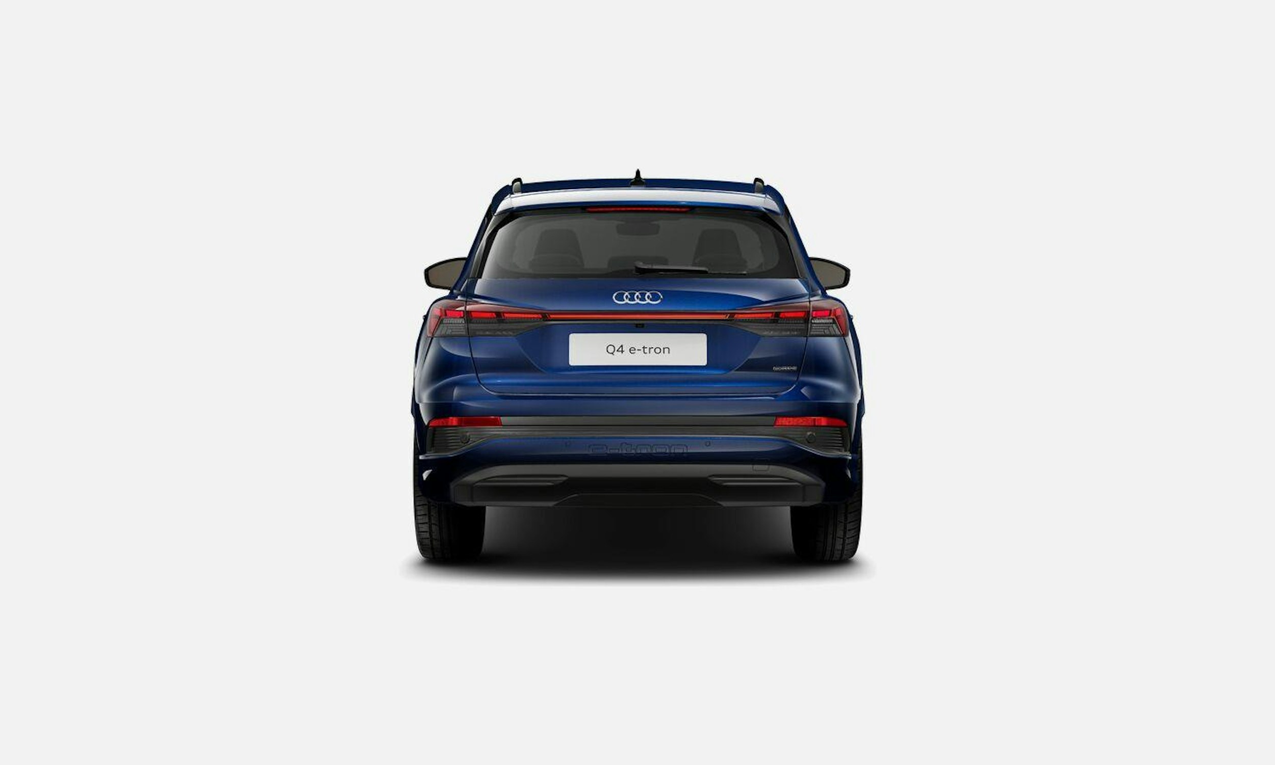 sininen Audi Q4 e-tron 2025 kuva 3.