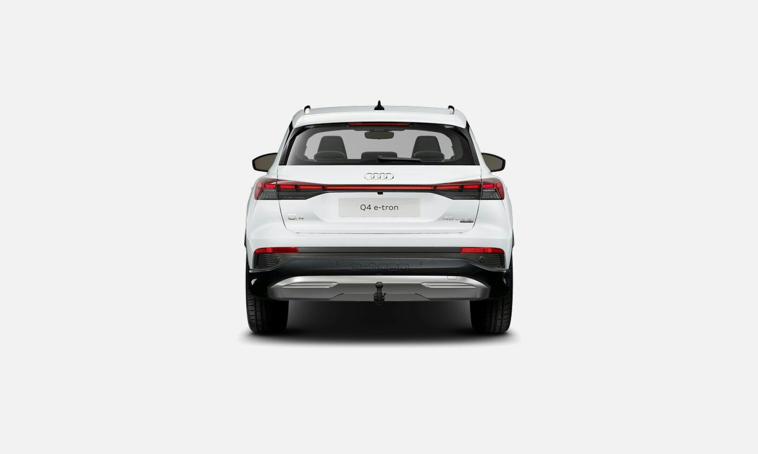 valkoinen Audi Q4 e-tron 2025 kuva 3.