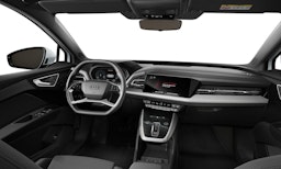 valkoinen Audi Q4 e-tron 2025 kuva 6.