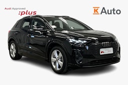 musta Audi Q4 e-tron 2025 kuva 1.