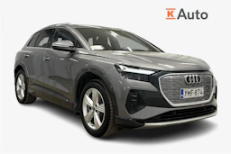 harmaa Audi Q4 e-tron 2025 kuva 1.