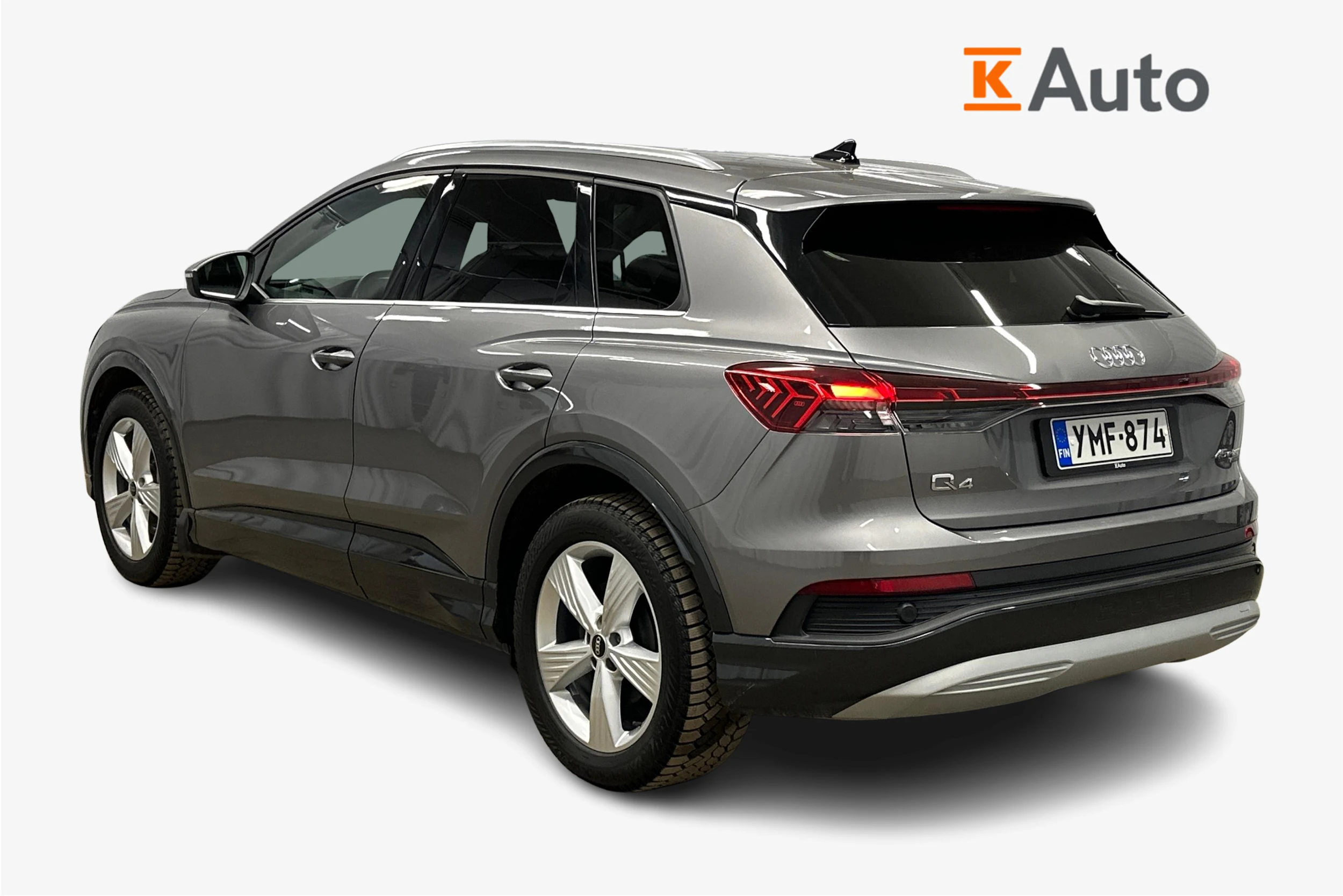 harmaa Audi Q4 e-tron 2025 kuva 2.