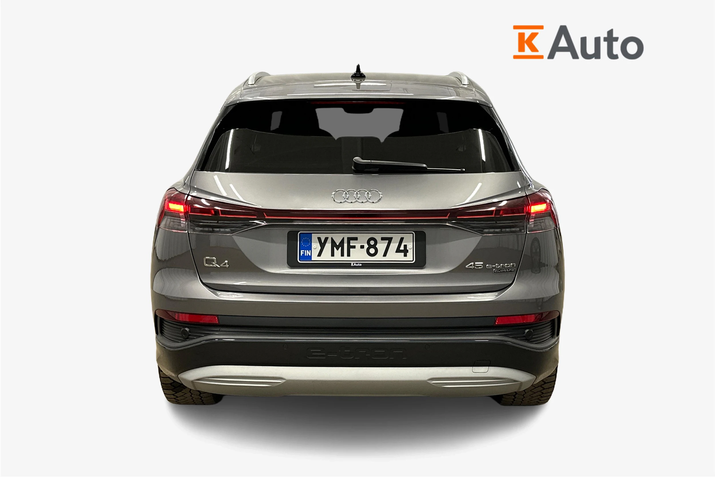 harmaa Audi Q4 e-tron 2025 kuva 3.