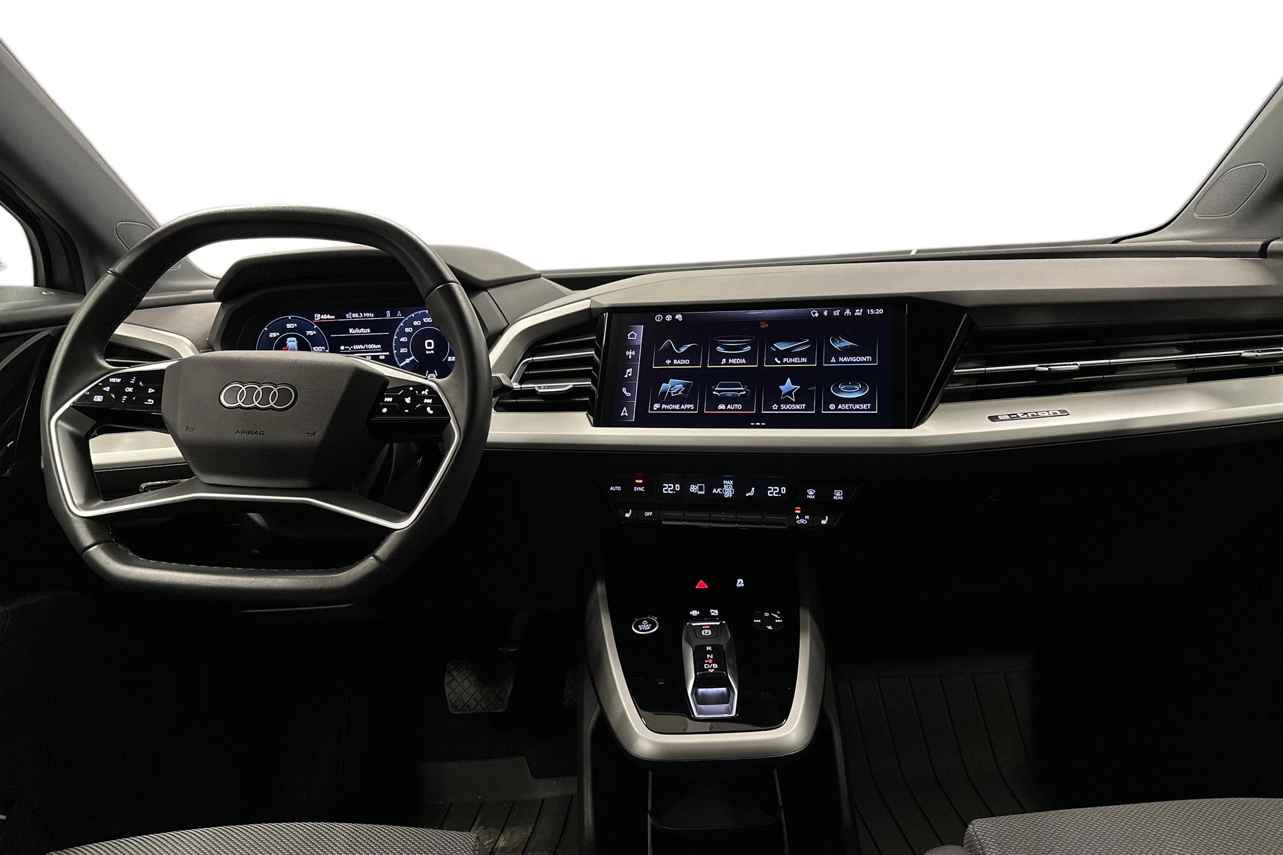 harmaa Audi Q4 e-tron 2025 kuva 7.