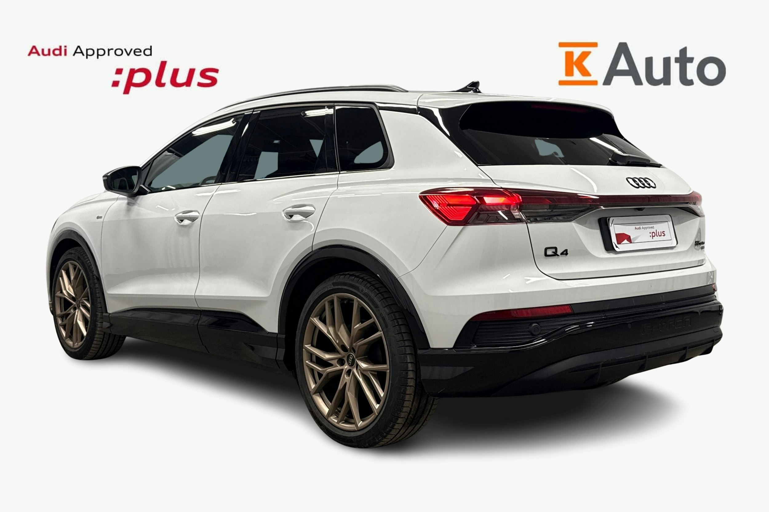 valkoinen Audi Q4 e-tron 2025 kuva 2.