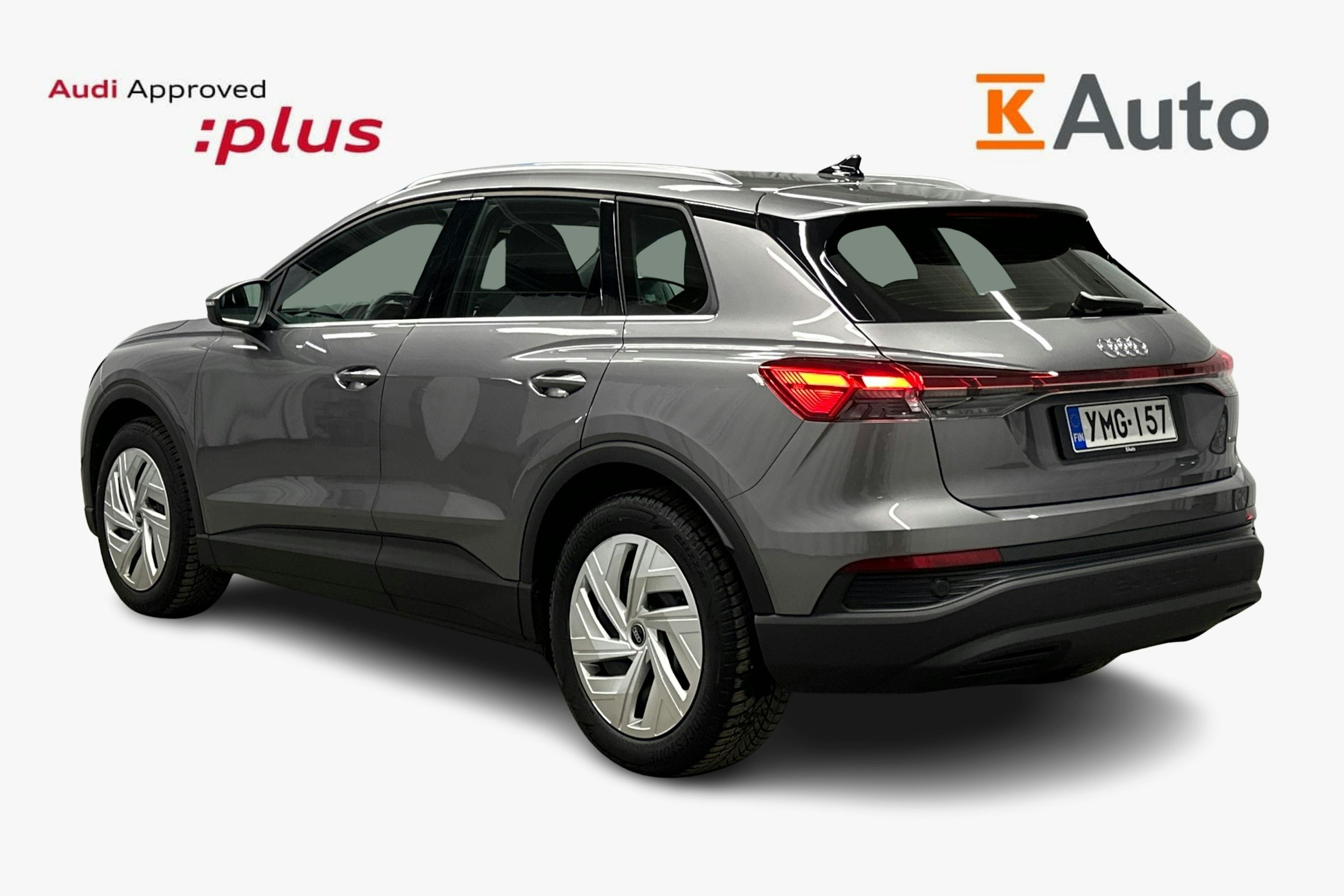 harmaa Audi Q4 e-tron 2025 kuva 2.