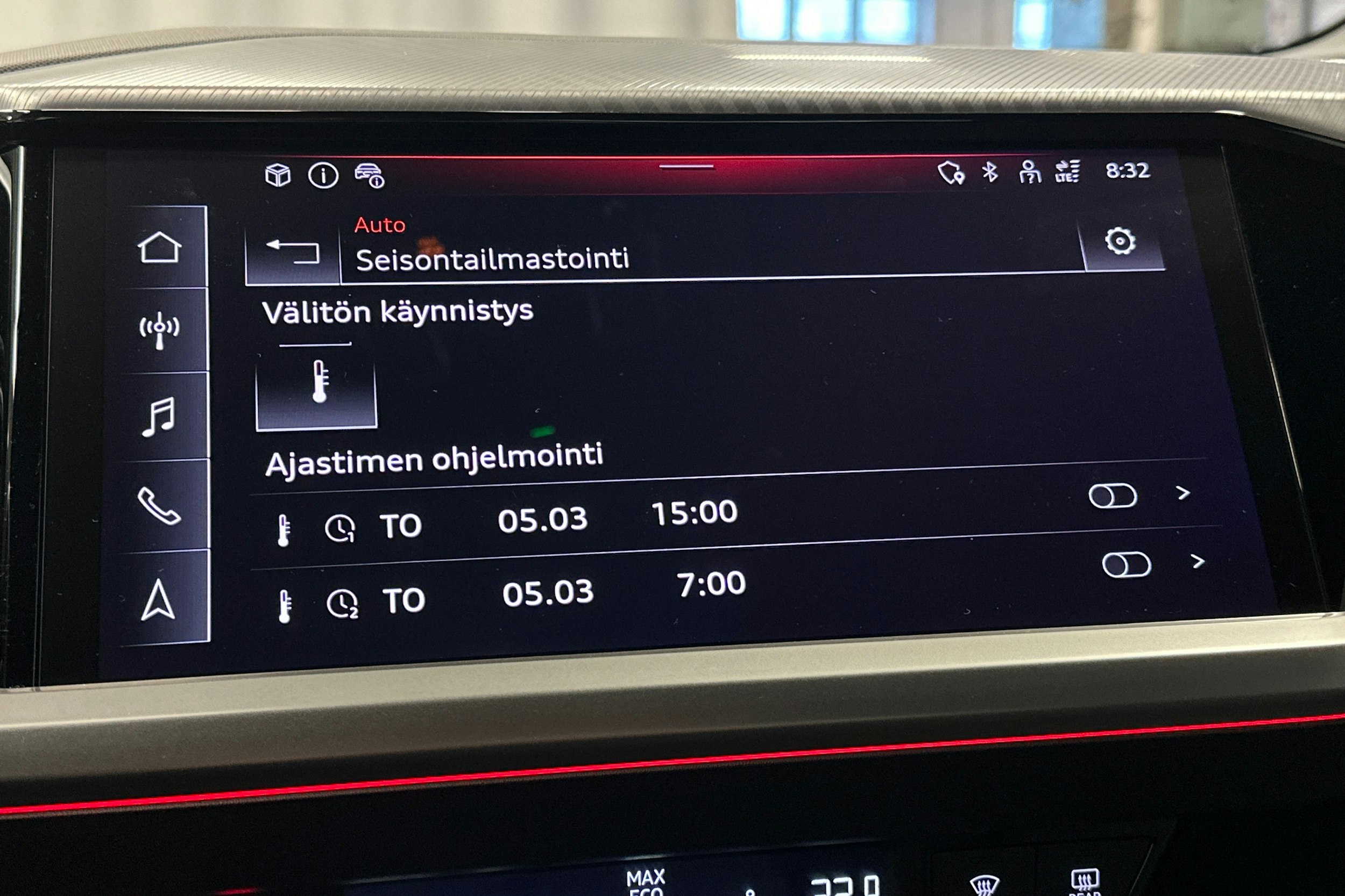 sininen Audi Q4 e-tron 2025 kuva 28.