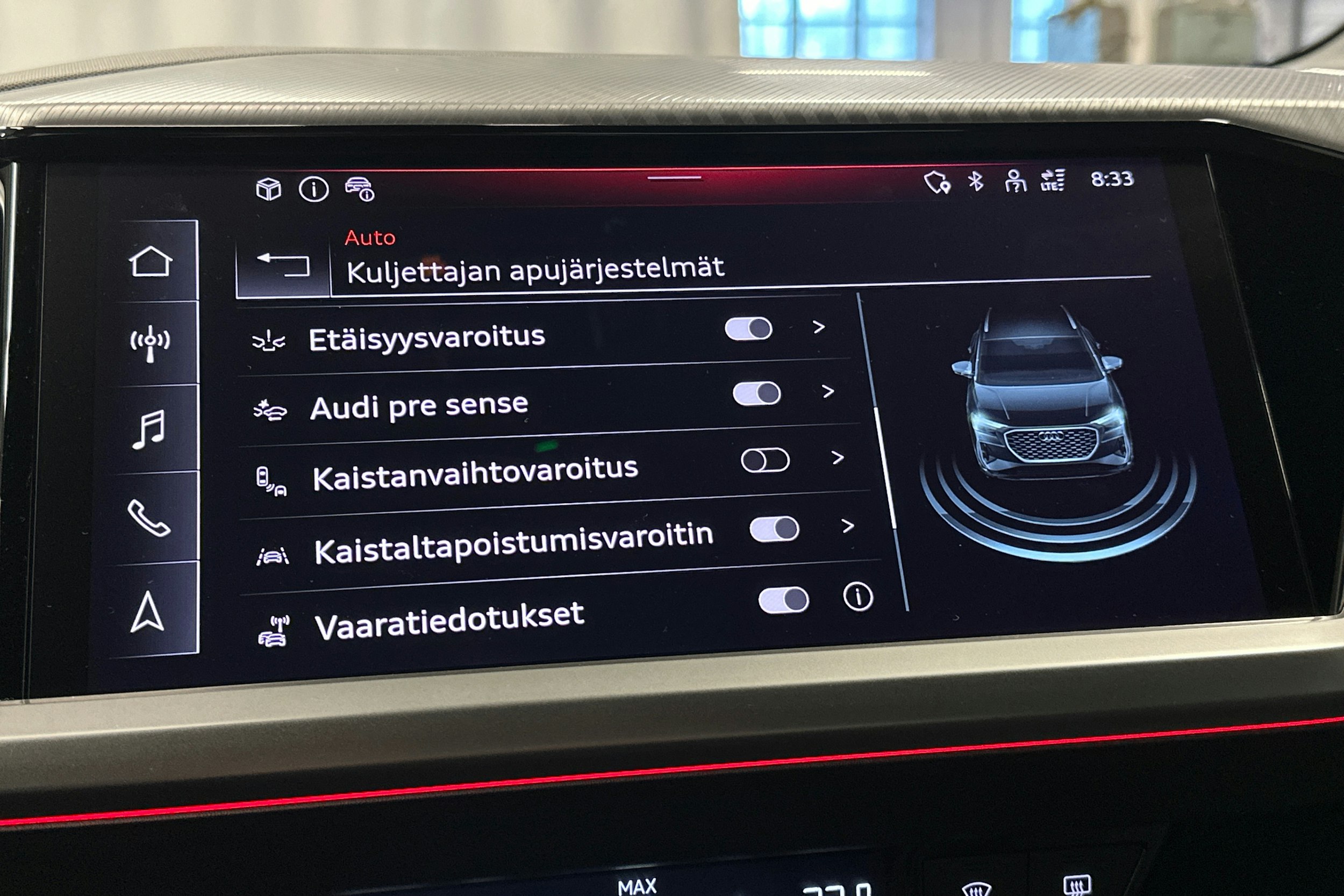 sininen Audi Q4 e-tron 2025 kuva 31.