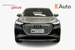 harmaa Audi Q4 e-tron 2026 kuva 4.