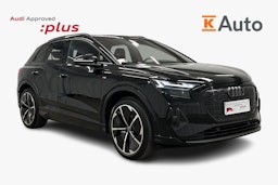 musta Audi Q4 e-tron 2025 kuva 1.