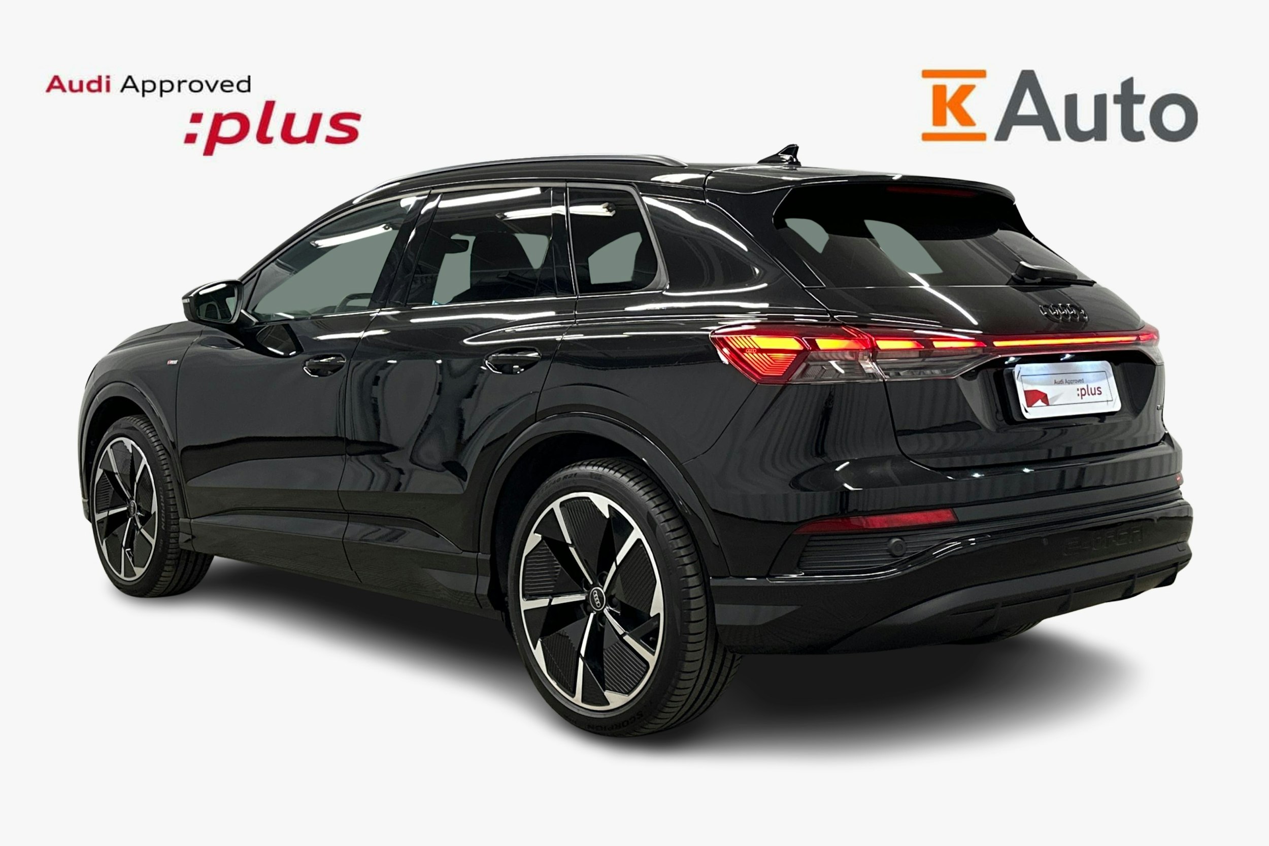 musta Audi Q4 e-tron 2025 kuva 2.