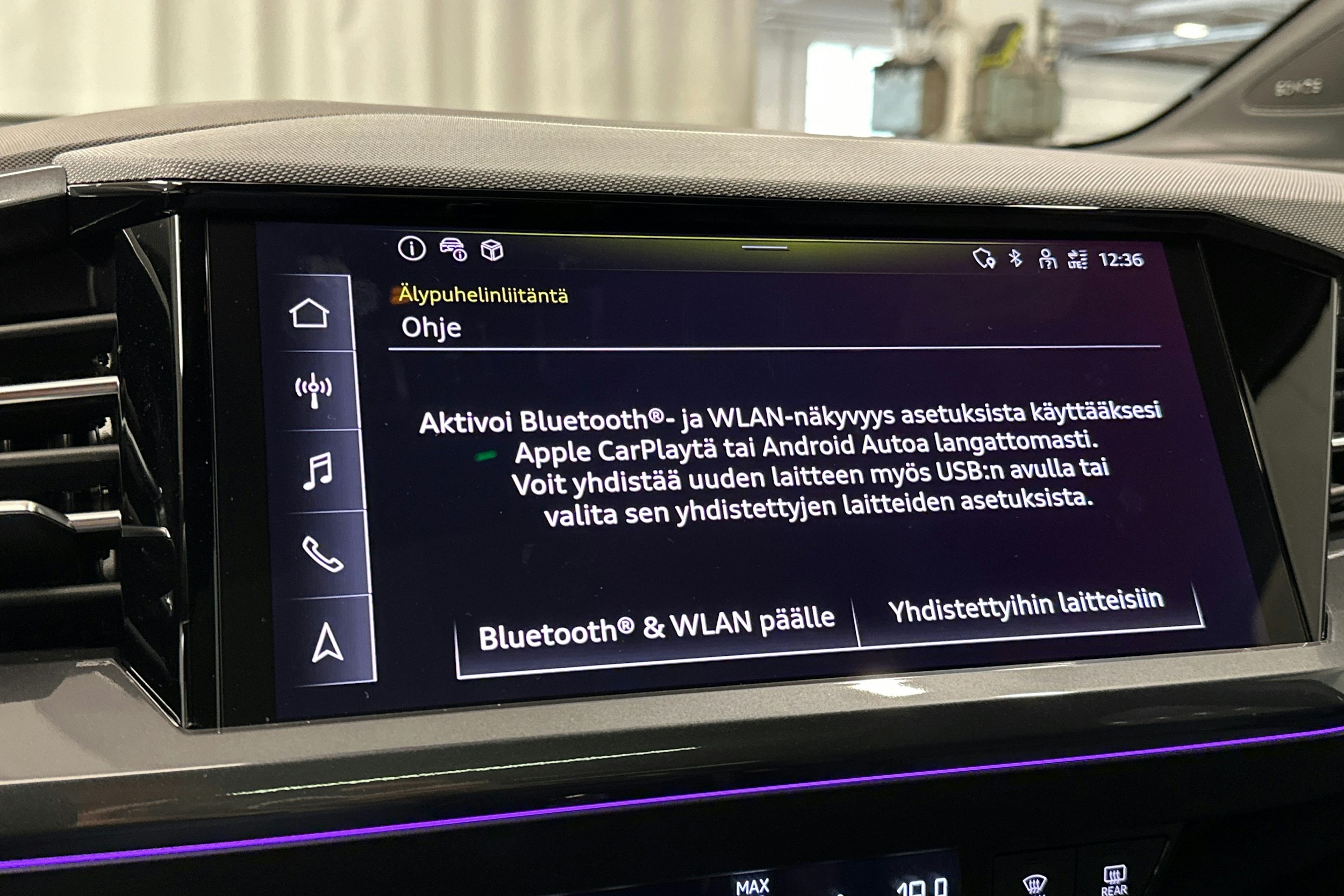 musta Audi Q4 e-tron 2025 kuva 19.