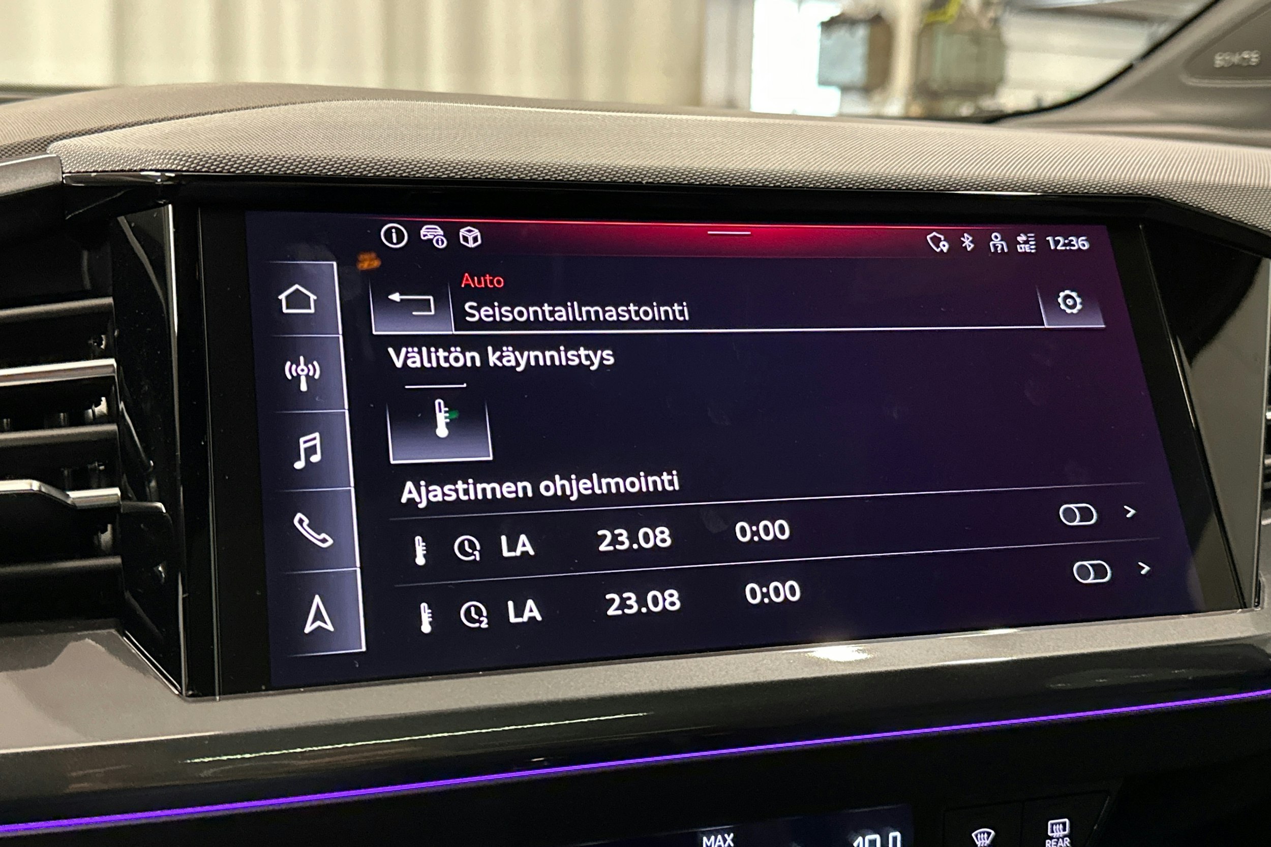 musta Audi Q4 e-tron 2025 kuva 20.